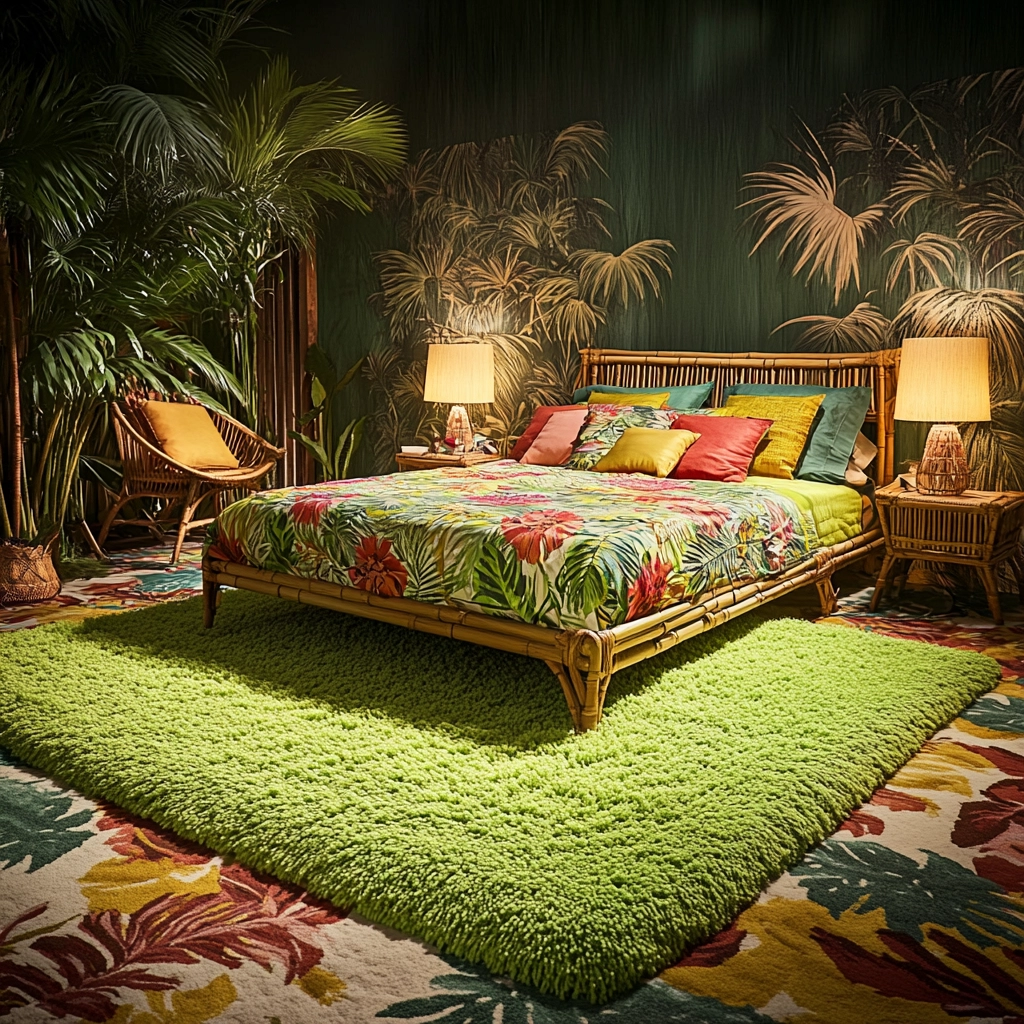 shag rug bedroom 26