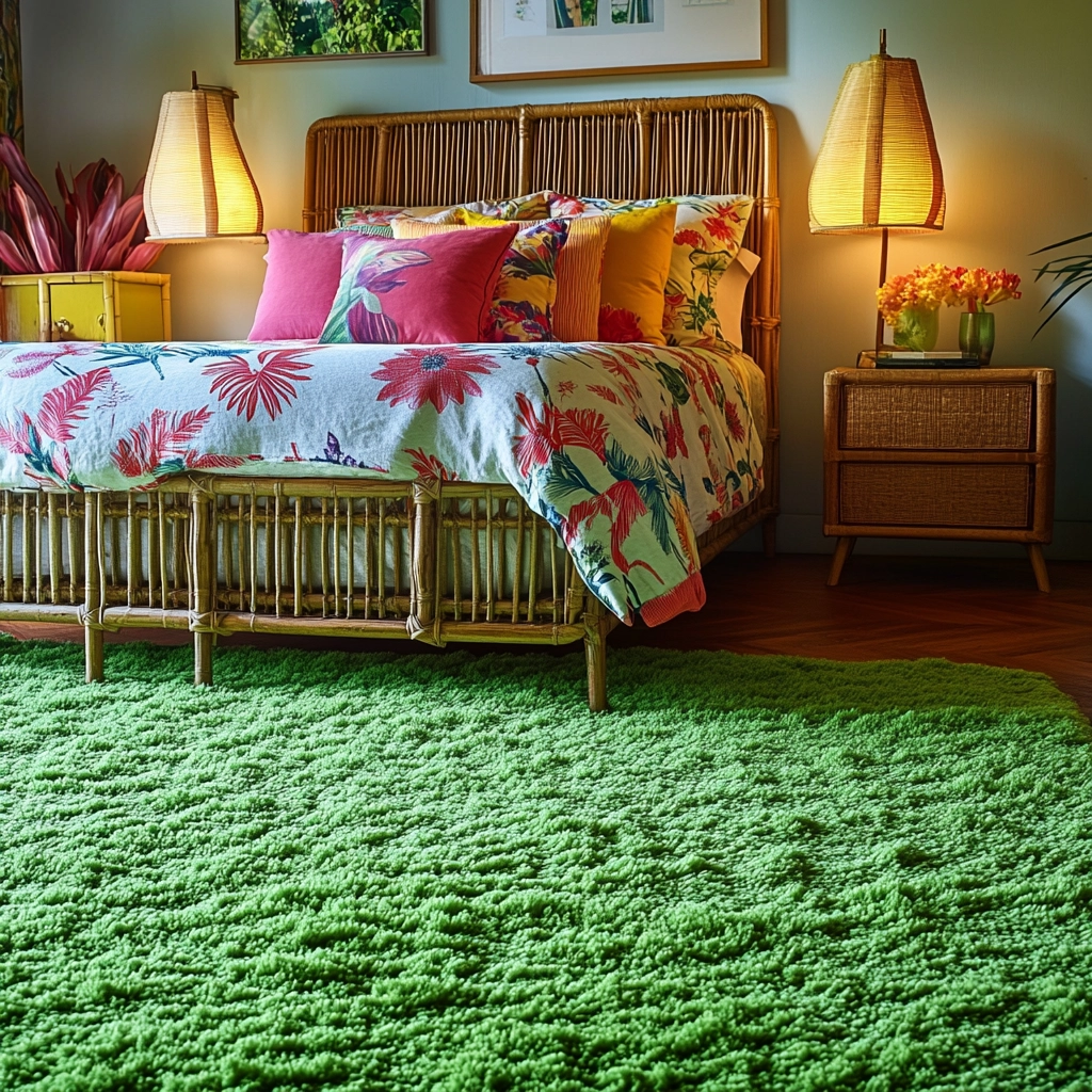 shag rug bedroom 27