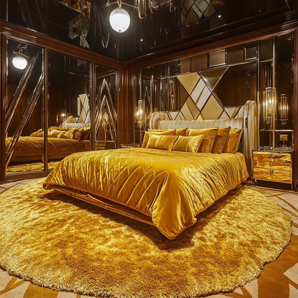 shag rug bedroom 41