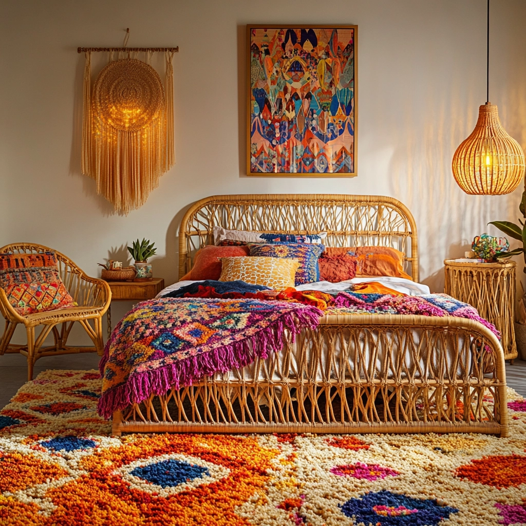 shag rug bedroom 5