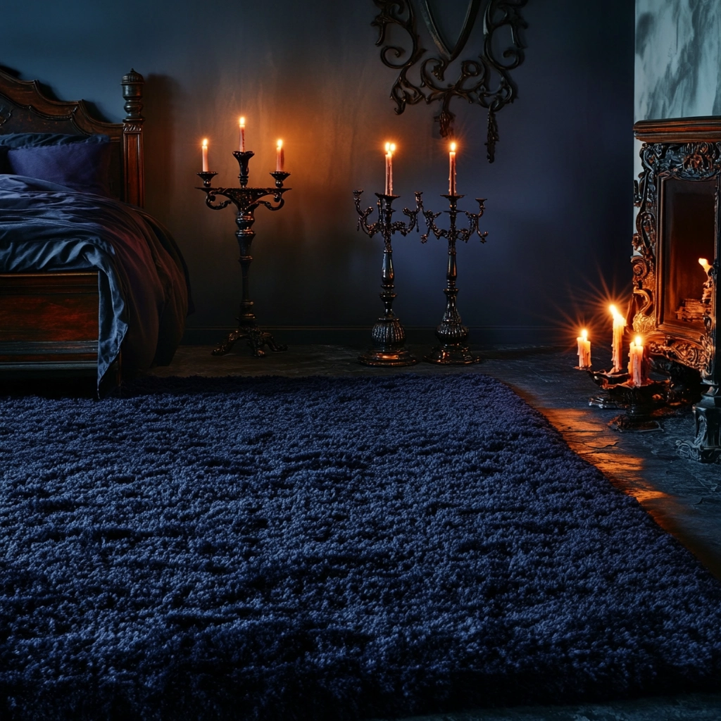 shag rug bedroom 51
