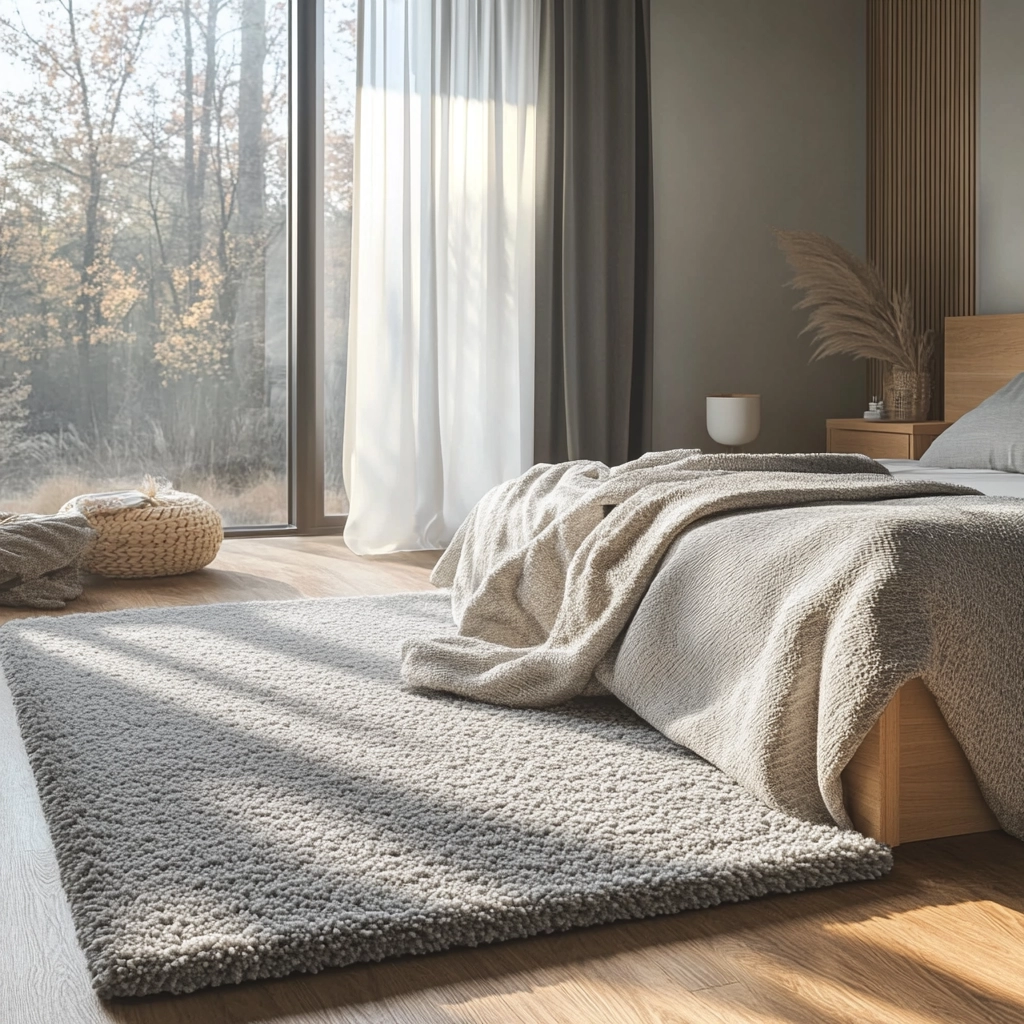 shag rug bedroom 53