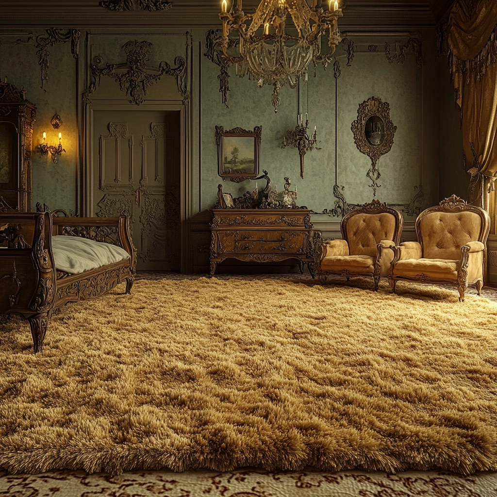 shag rug bedroom 59