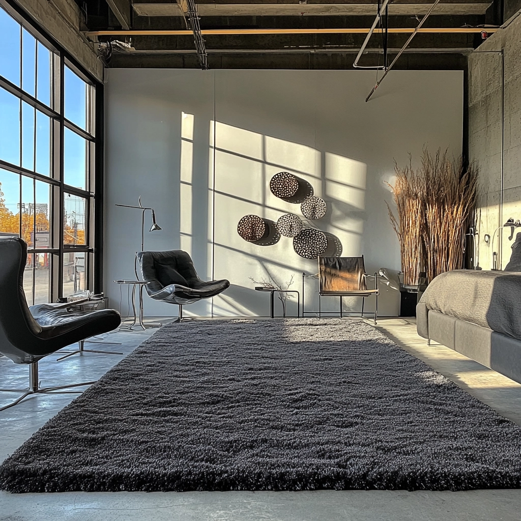 shag rug bedroom 62