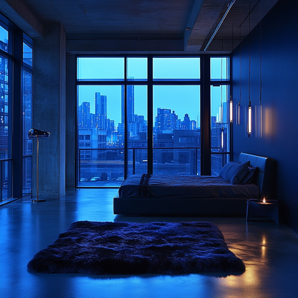 sheepskin rug bedroom 33