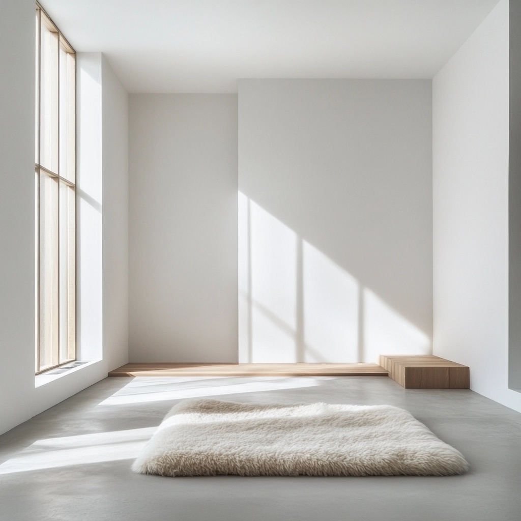 sheepskin rug bedroom 41