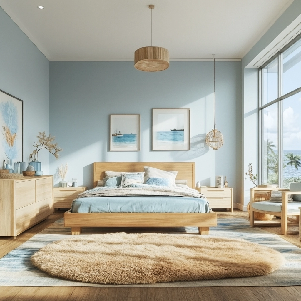 sheepskin rug bedroom 64