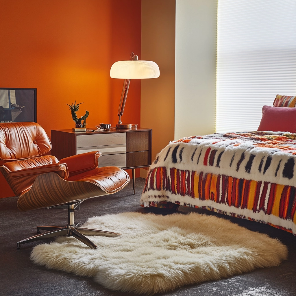 sheepskin rug bedroom 70
