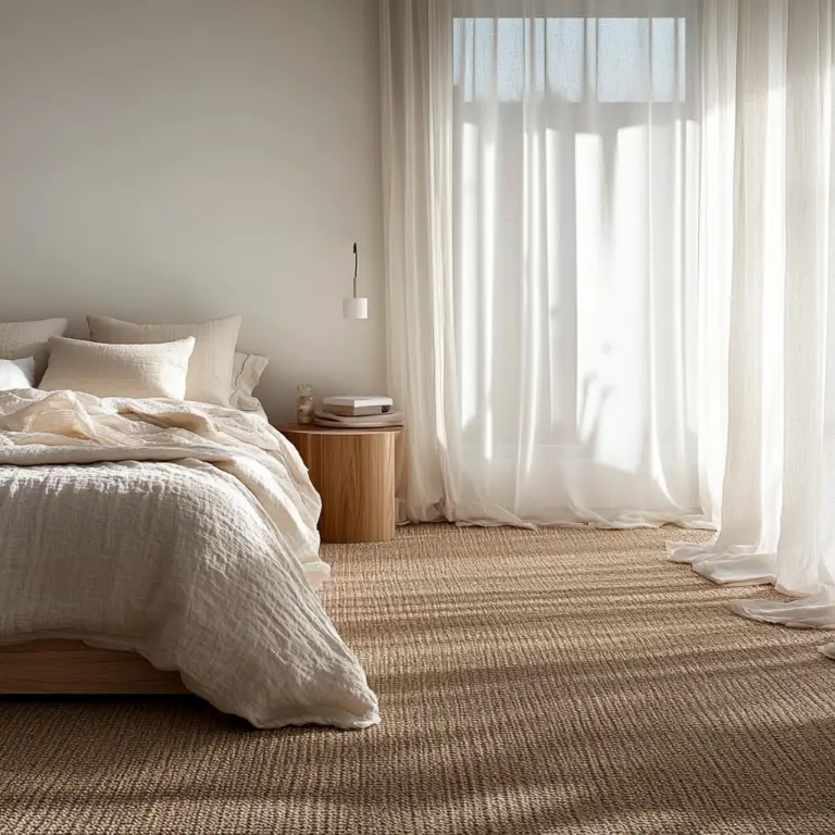 sisal carpet bedroom 1