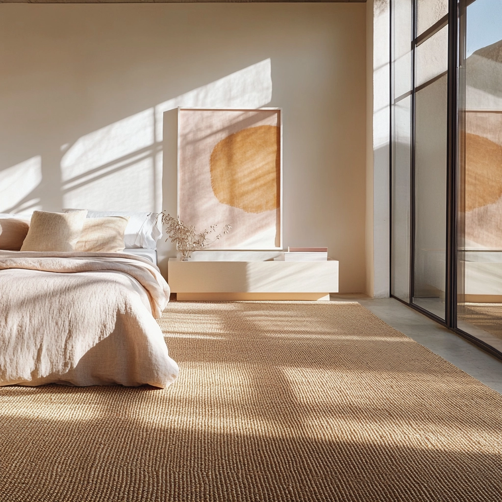 sisal carpet bedroom 12