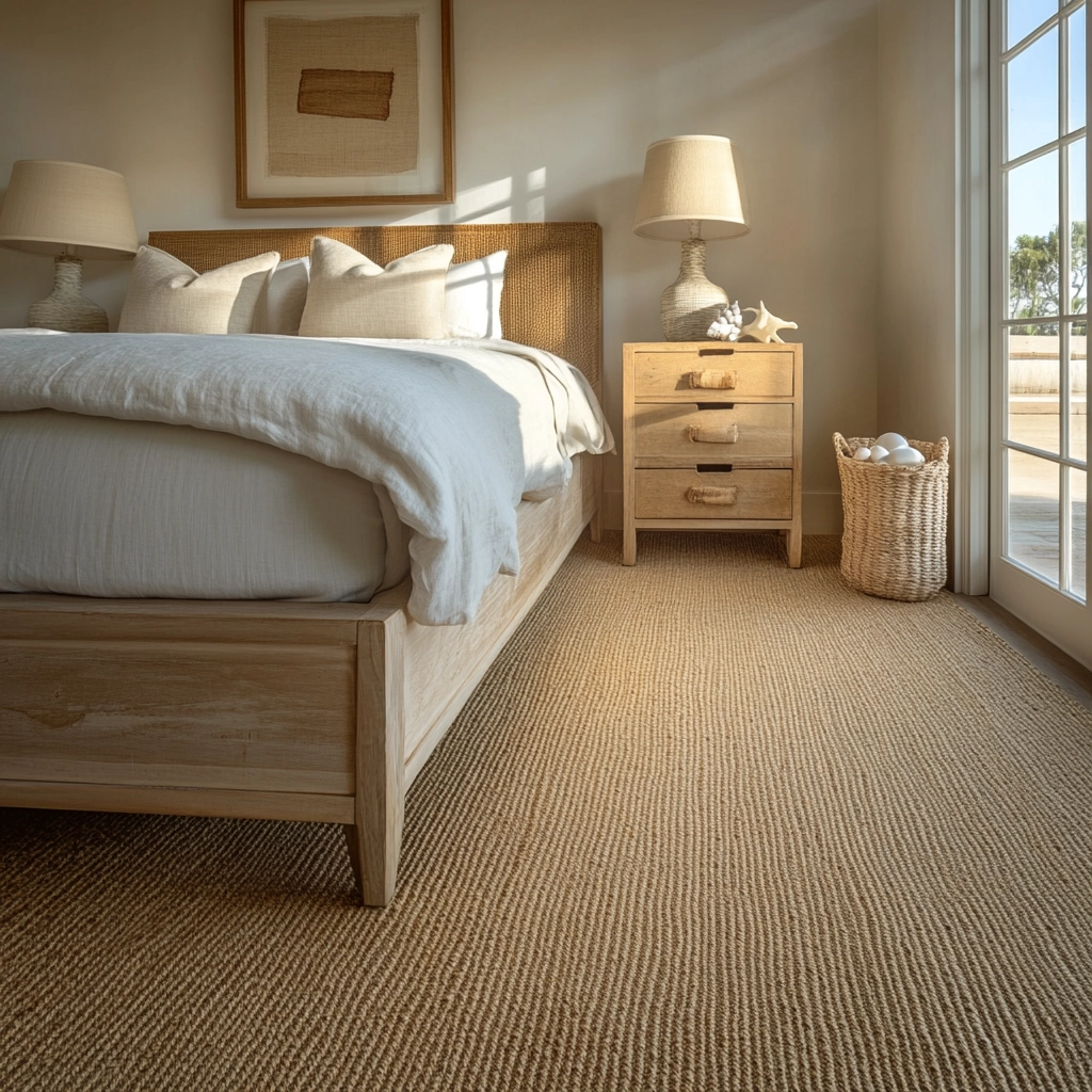 sisal carpet bedroom 19