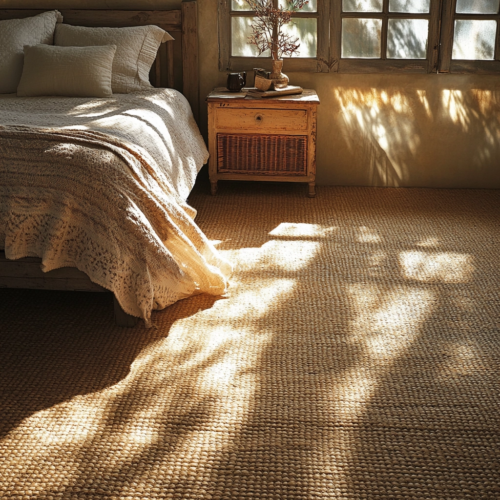 sisal carpet bedroom 37