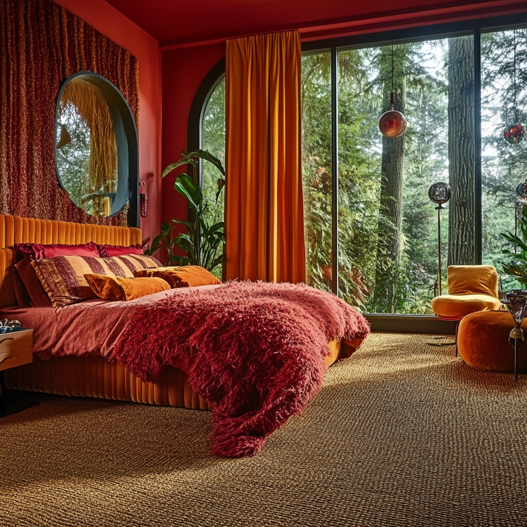 sisal carpet bedroom 49