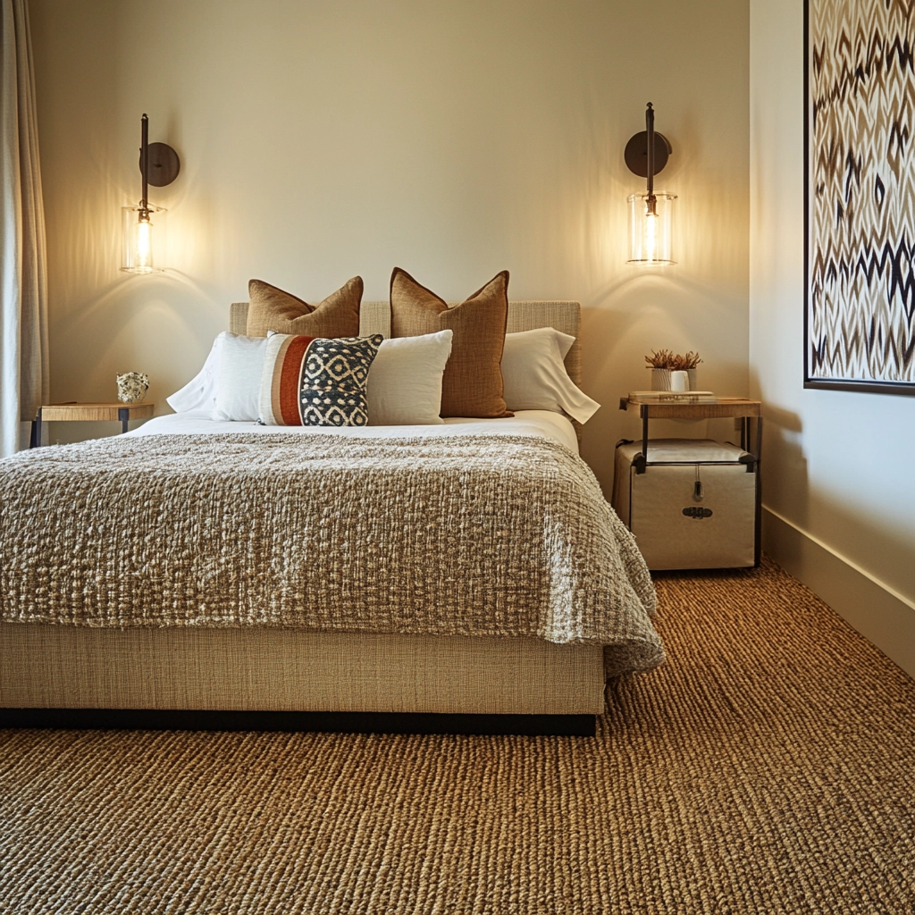 sisal carpet bedroom 71