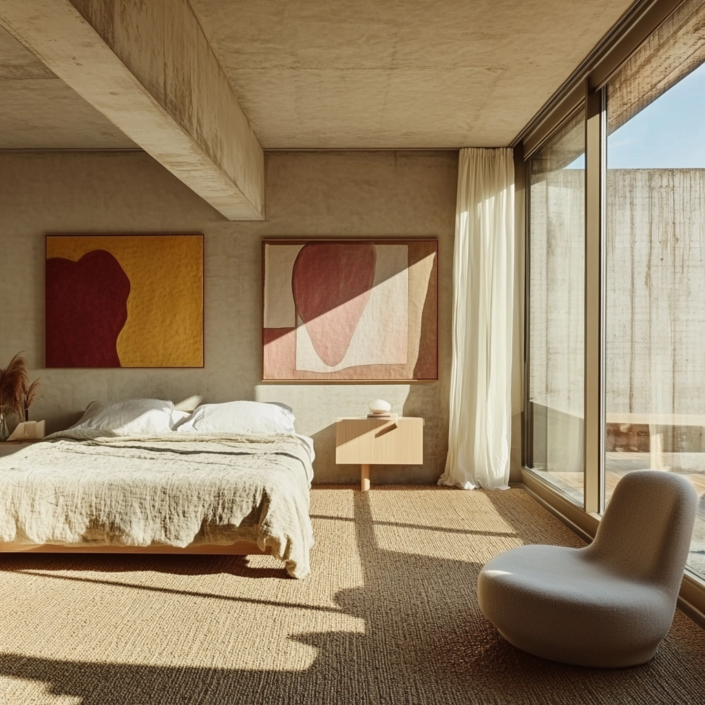 sisal carpet bedroom 9