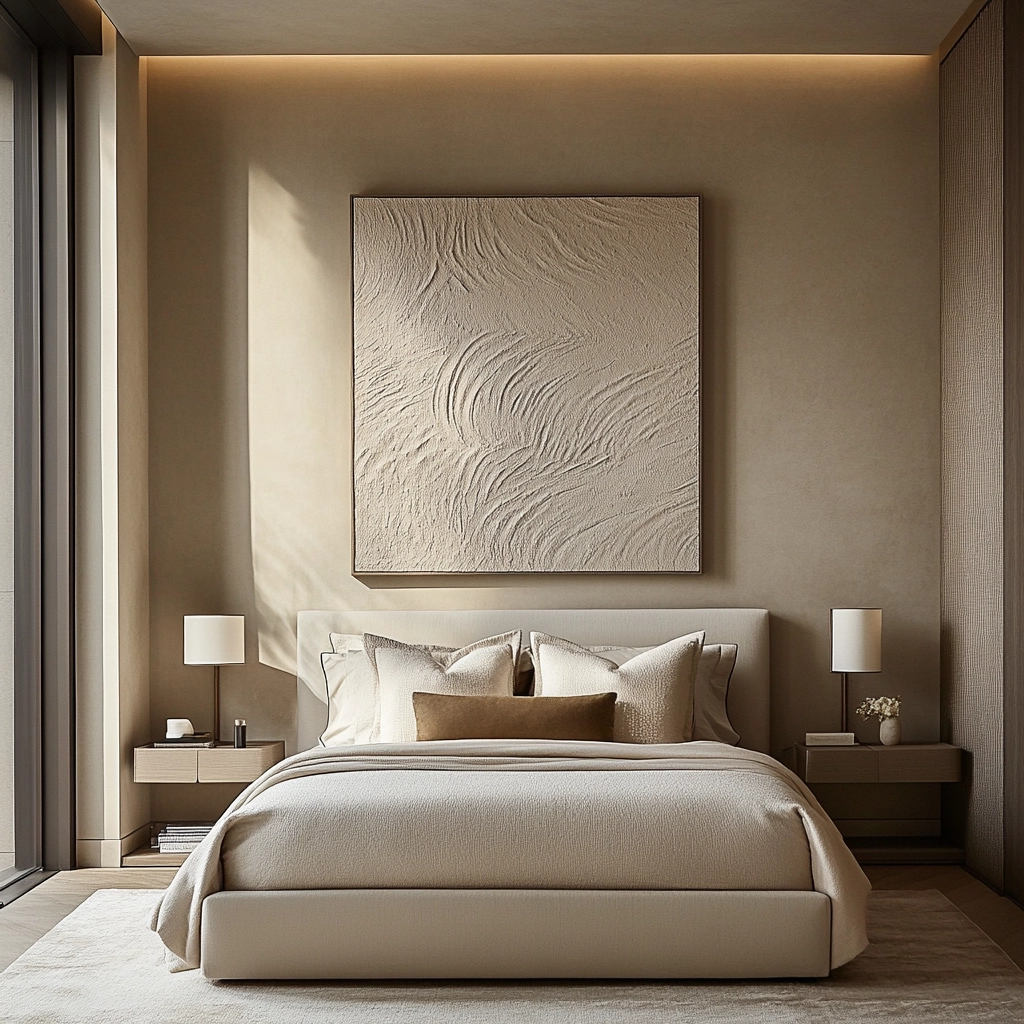 soft beige bedroom 19