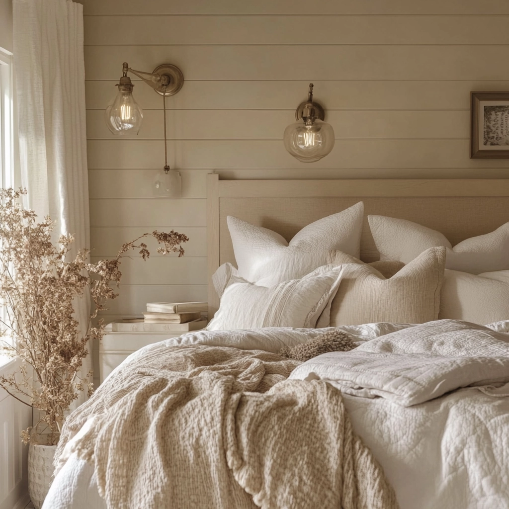 soft beige bedroom 36