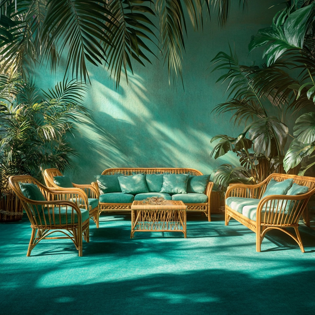 teal carpet living room 30