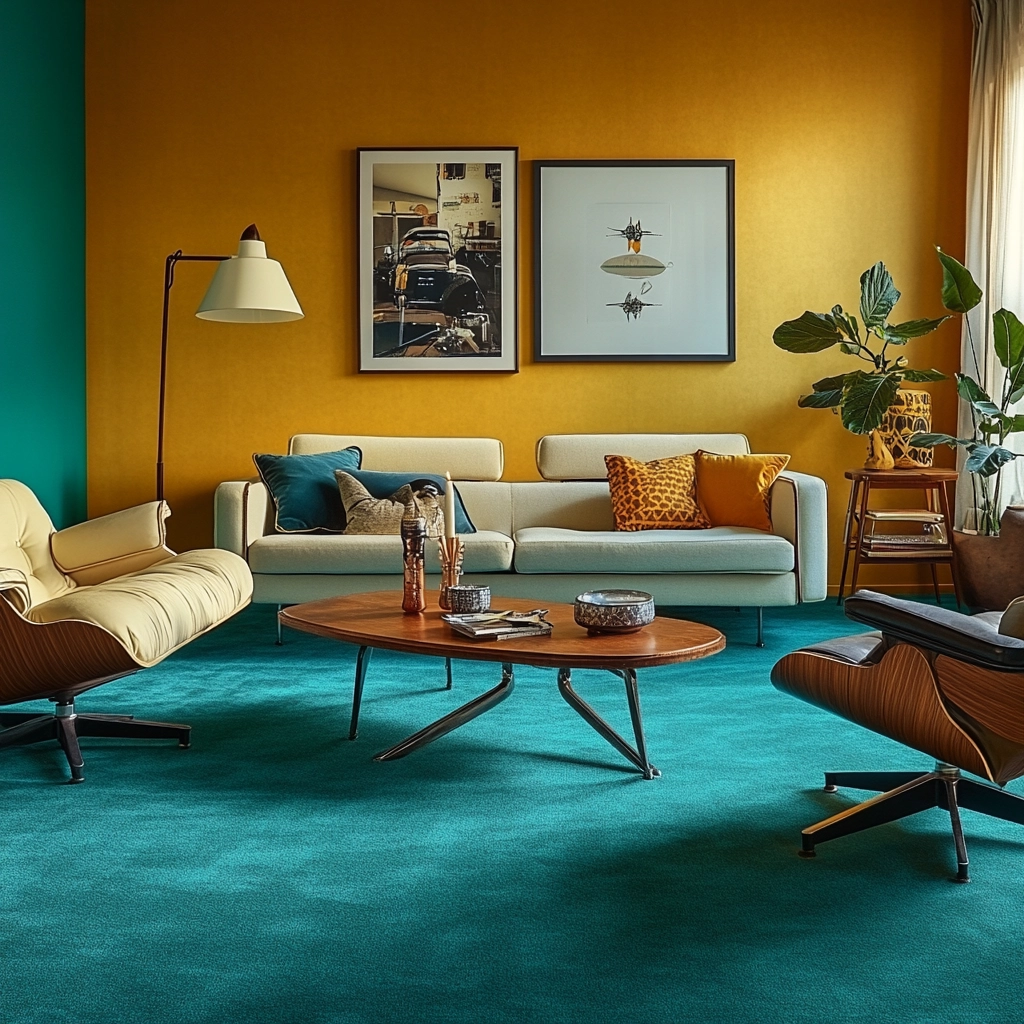teal carpet living room 65