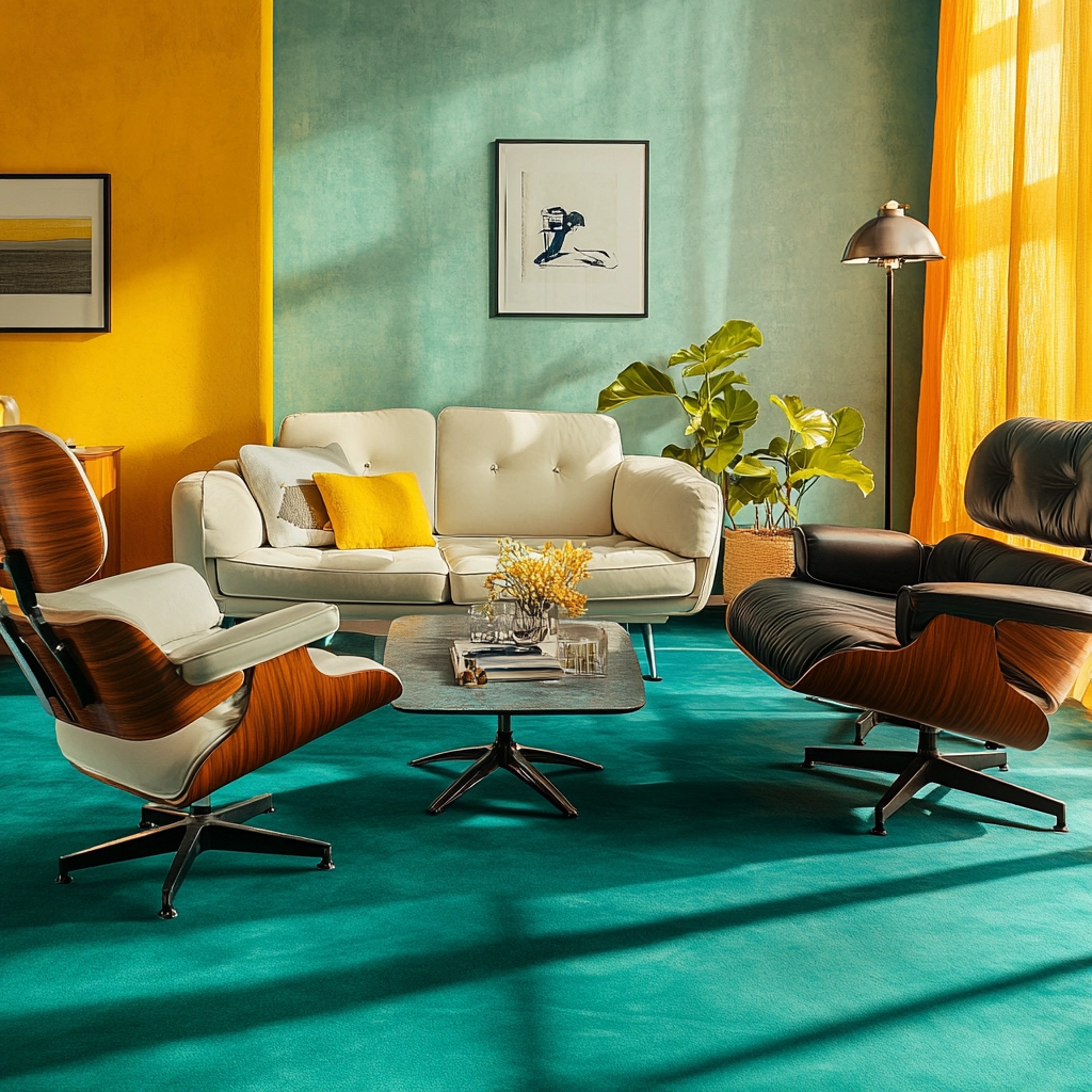 teal carpet living room 67