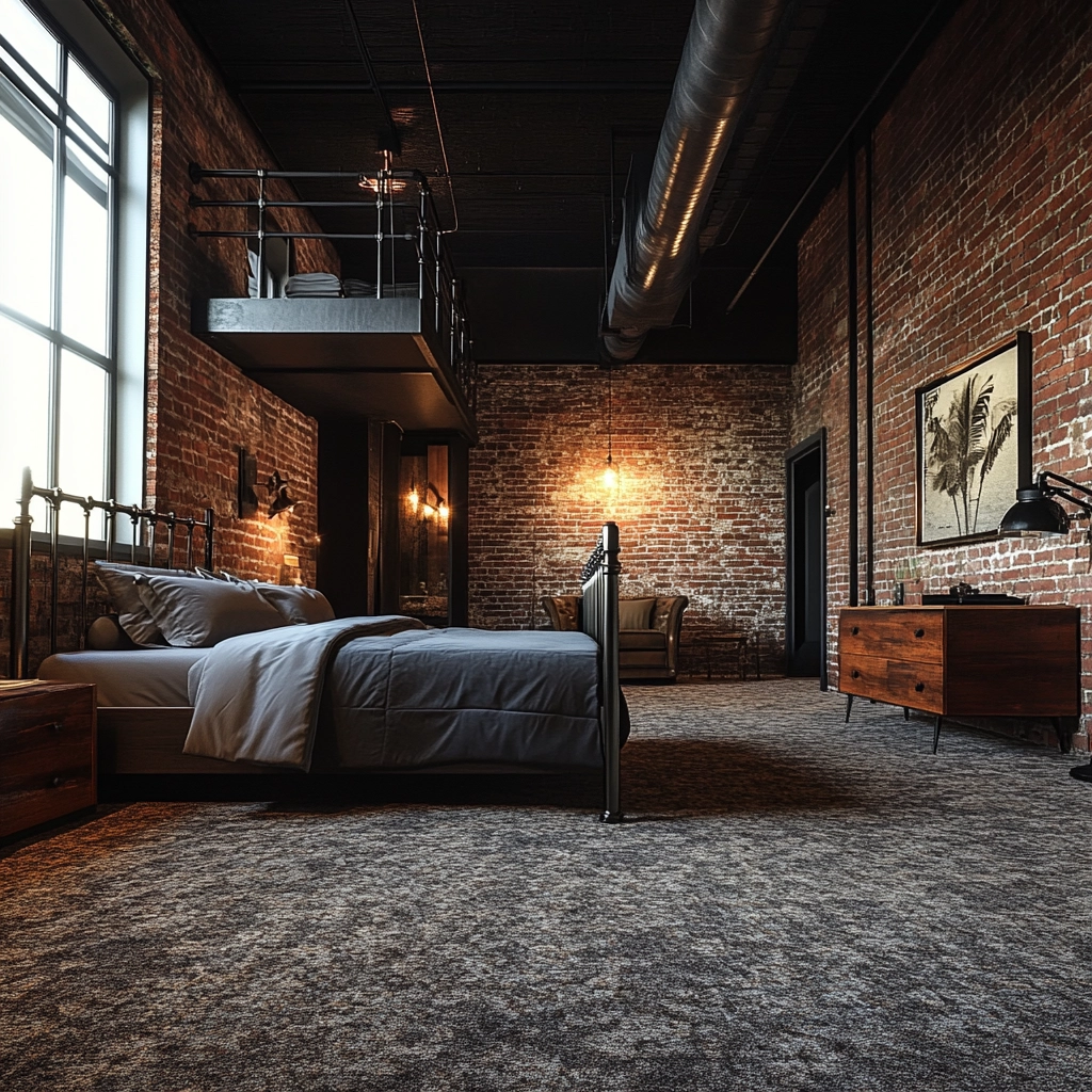 textured carpet bedroom 13