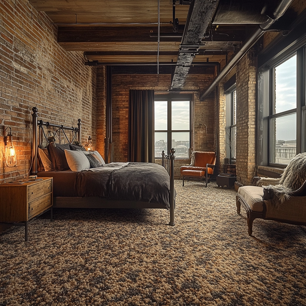 textured carpet bedroom 15