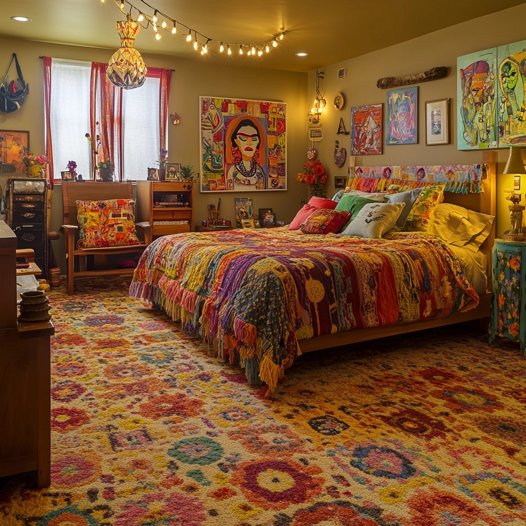 textured carpet bedroom 56
