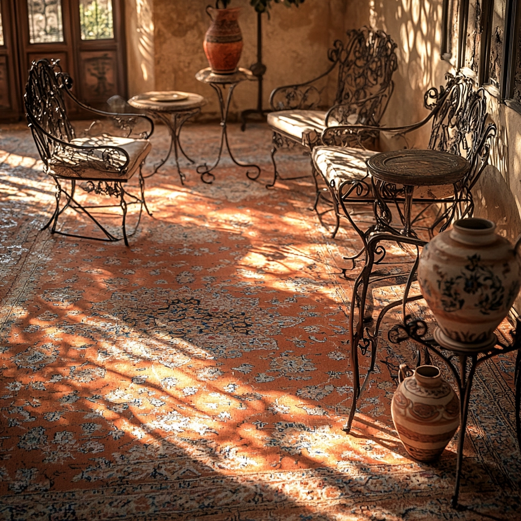 turkish carpet living room 17