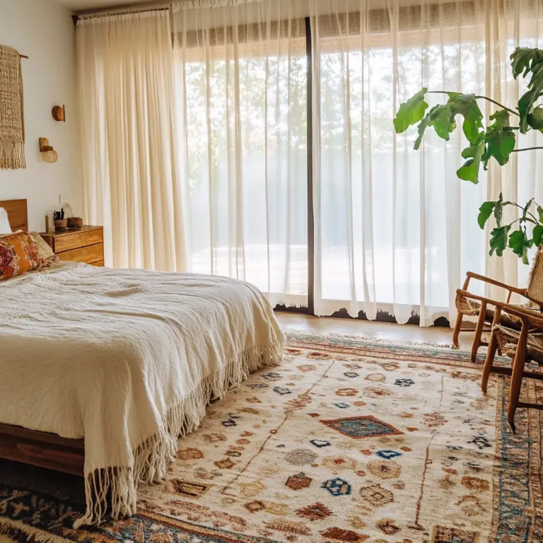 turkish rug bedroom 1