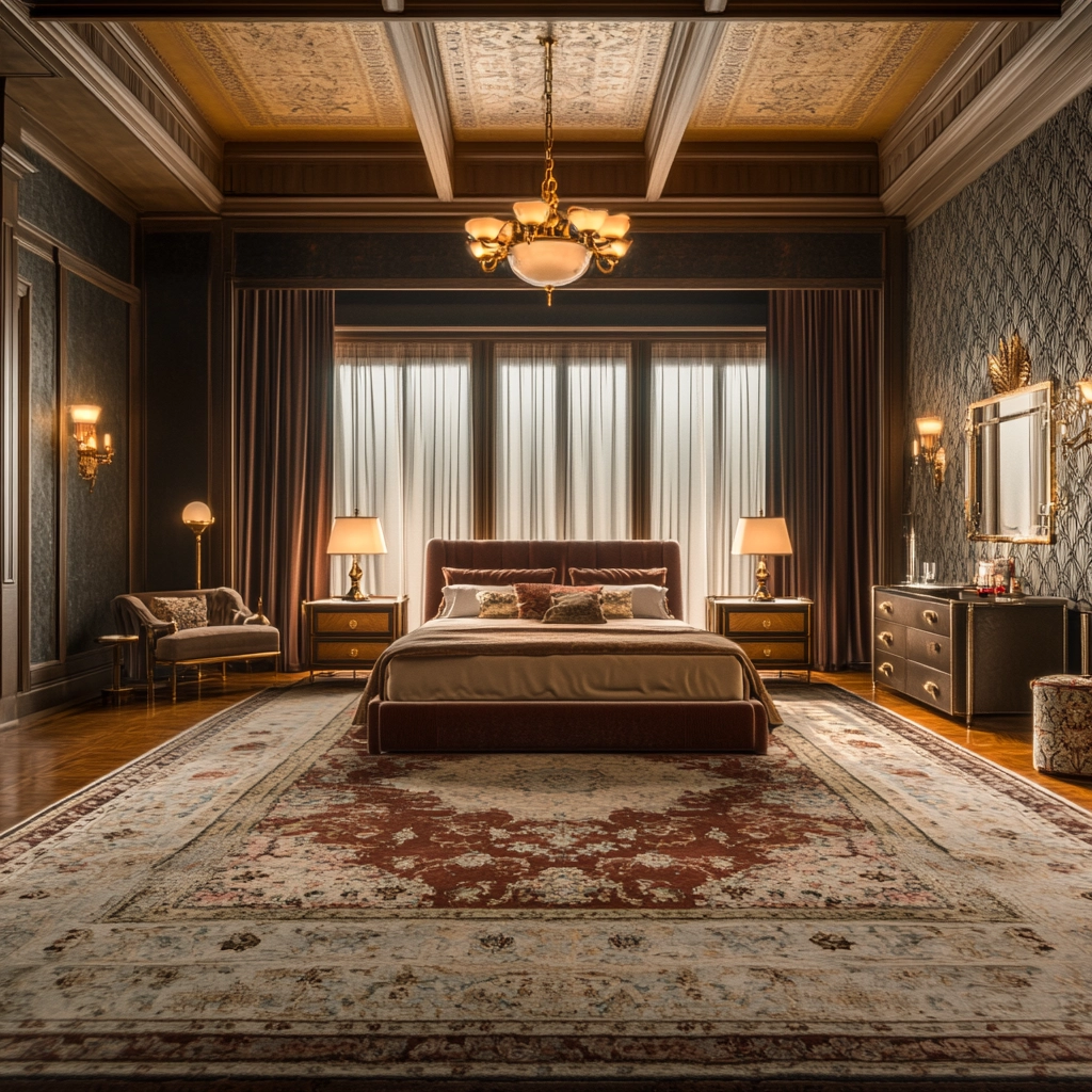 turkish rug bedroom 14