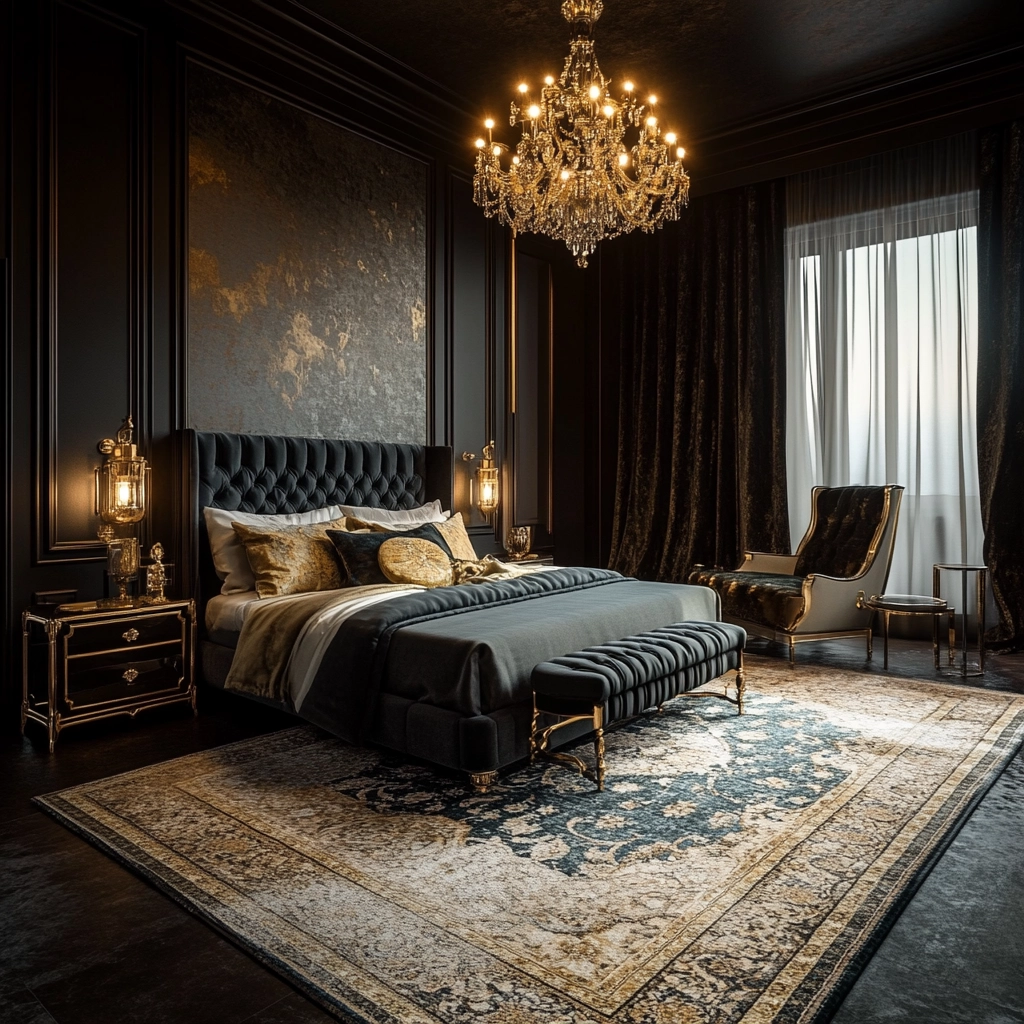 turkish rug bedroom 16