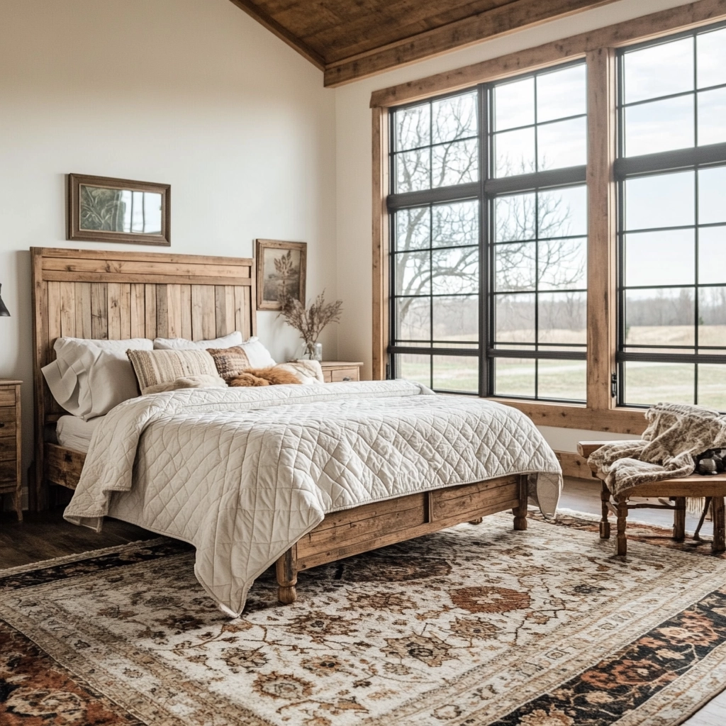 turkish rug bedroom 27