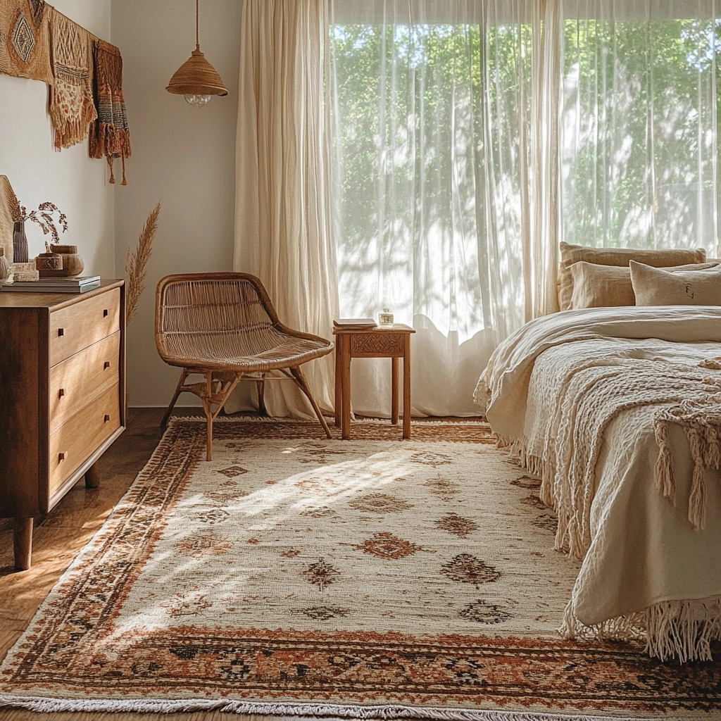 turkish rug bedroom 3
