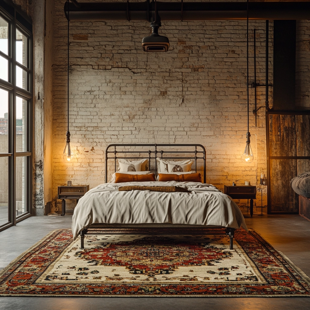 turkish rug bedroom 30