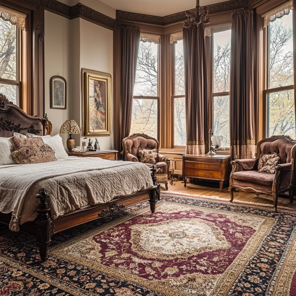 turkish rug bedroom 35