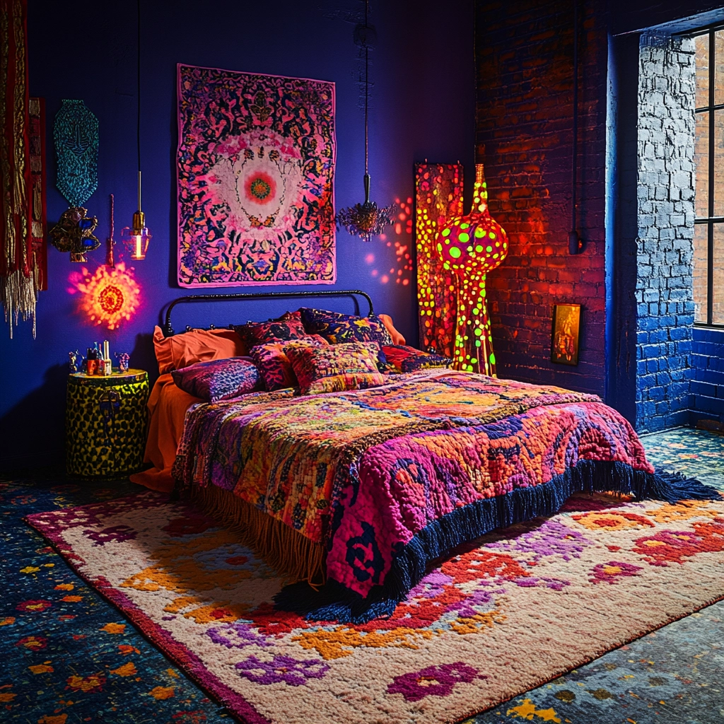 turkish rug bedroom 49