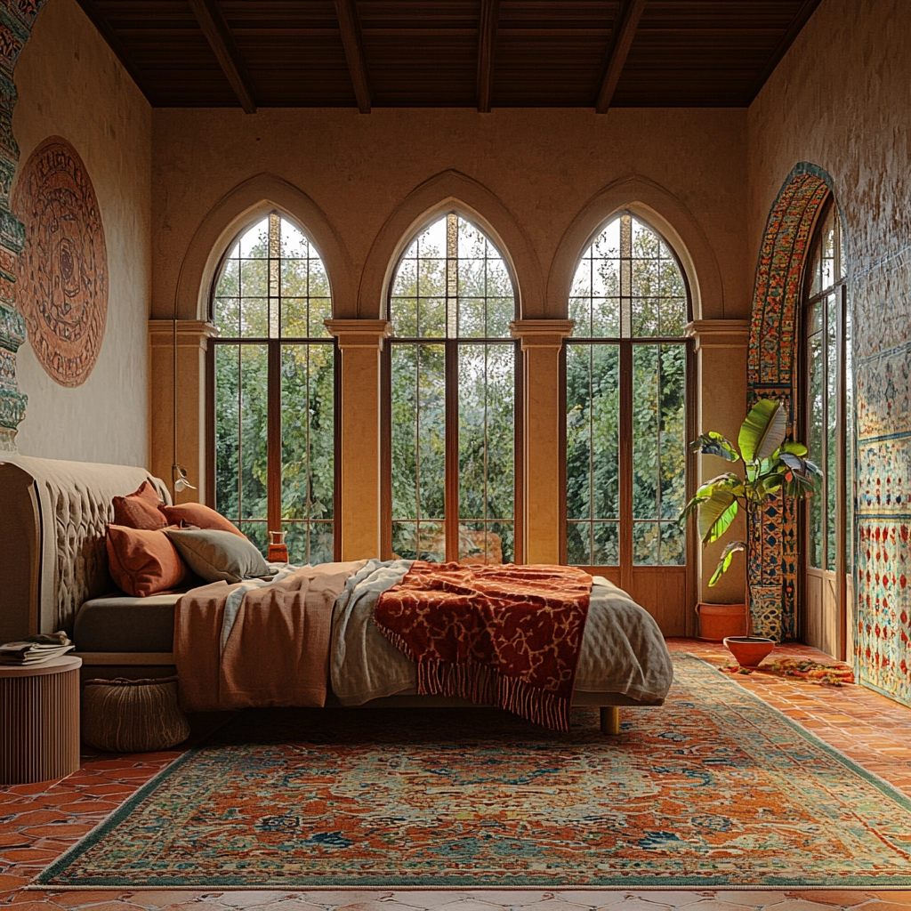 turkish rug bedroom 67