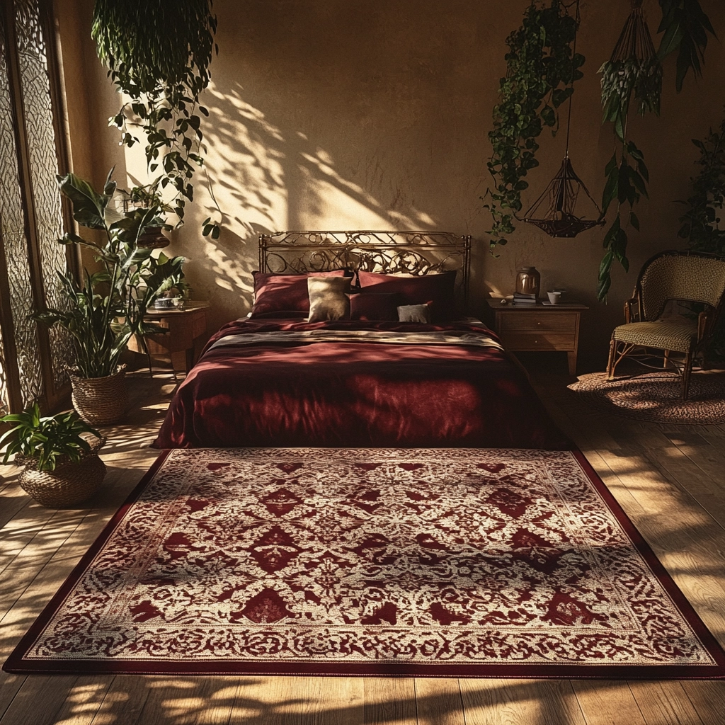 vintage bedroom rug 11