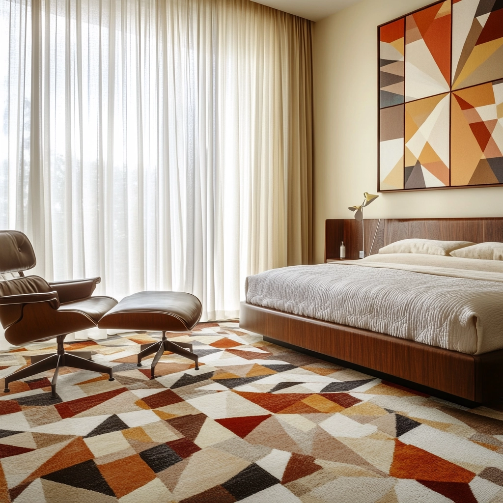 vintage carpet bedroom 11