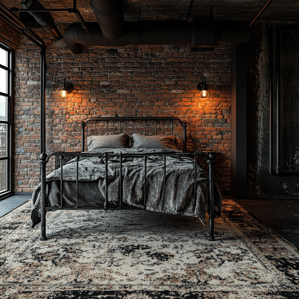 vintage carpet bedroom 19