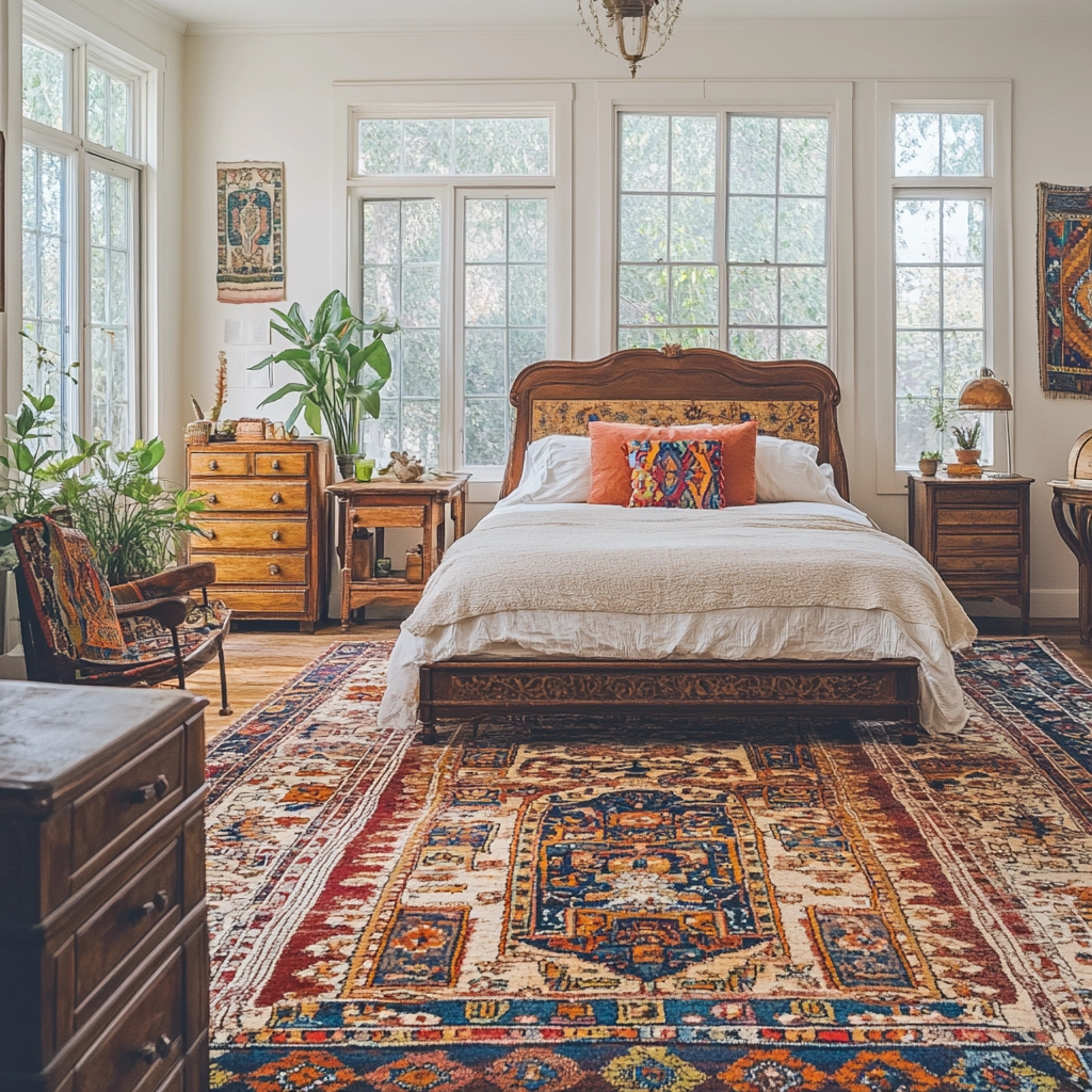 vintage carpet bedroom 3