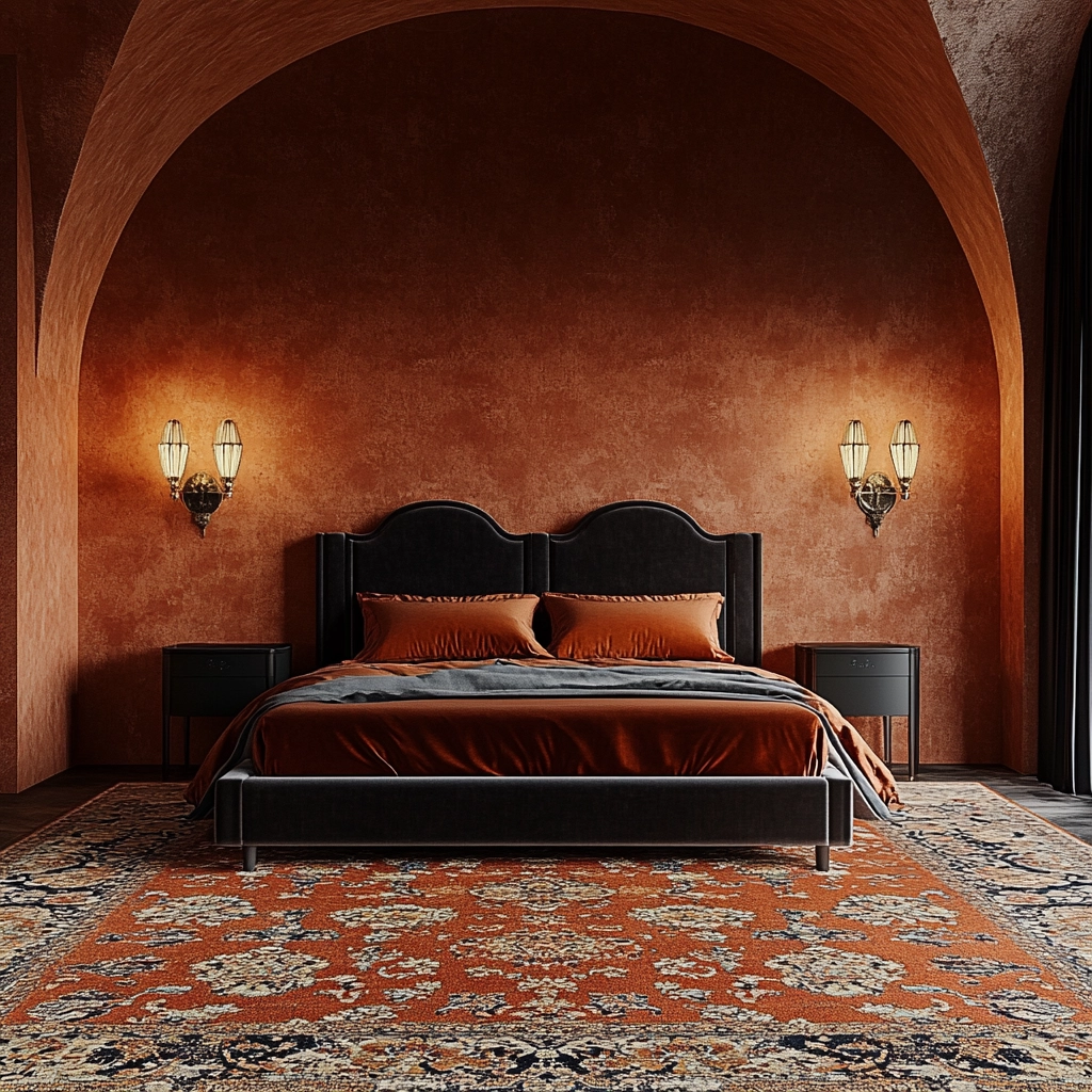 vintage carpet bedroom 35
