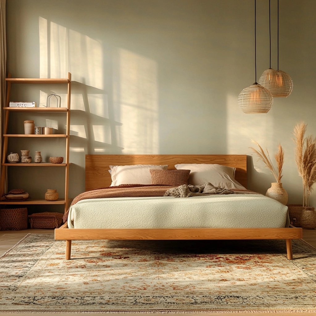 vintage carpet bedroom 5