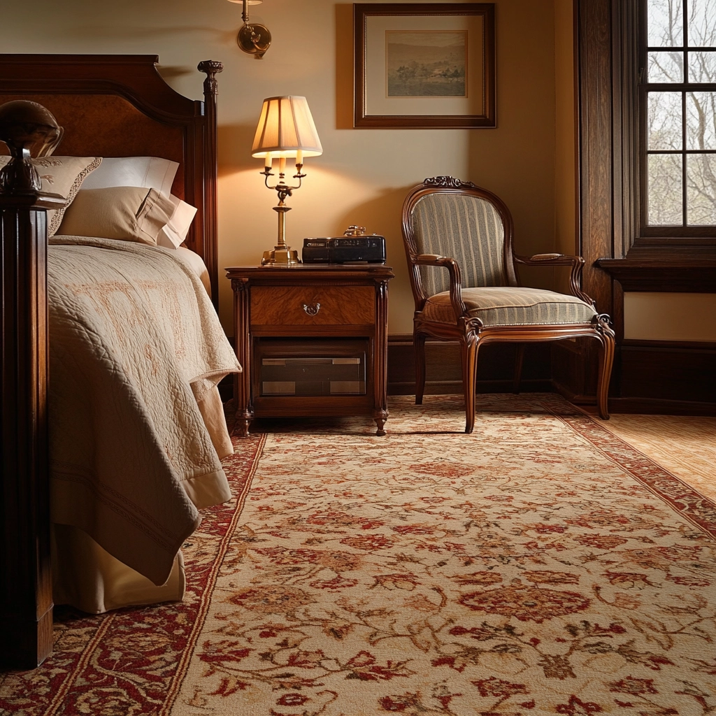 vintage carpet bedroom 55