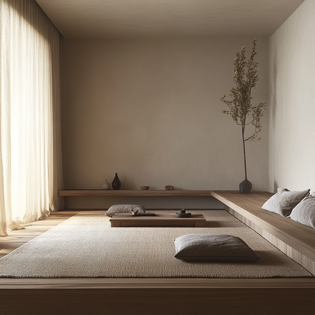 vintage carpet bedroom 60