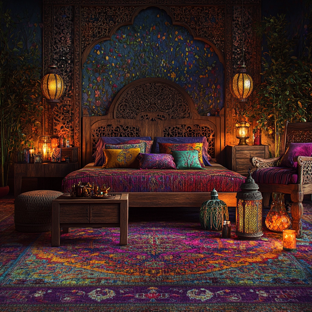 vintage carpet bedroom 64