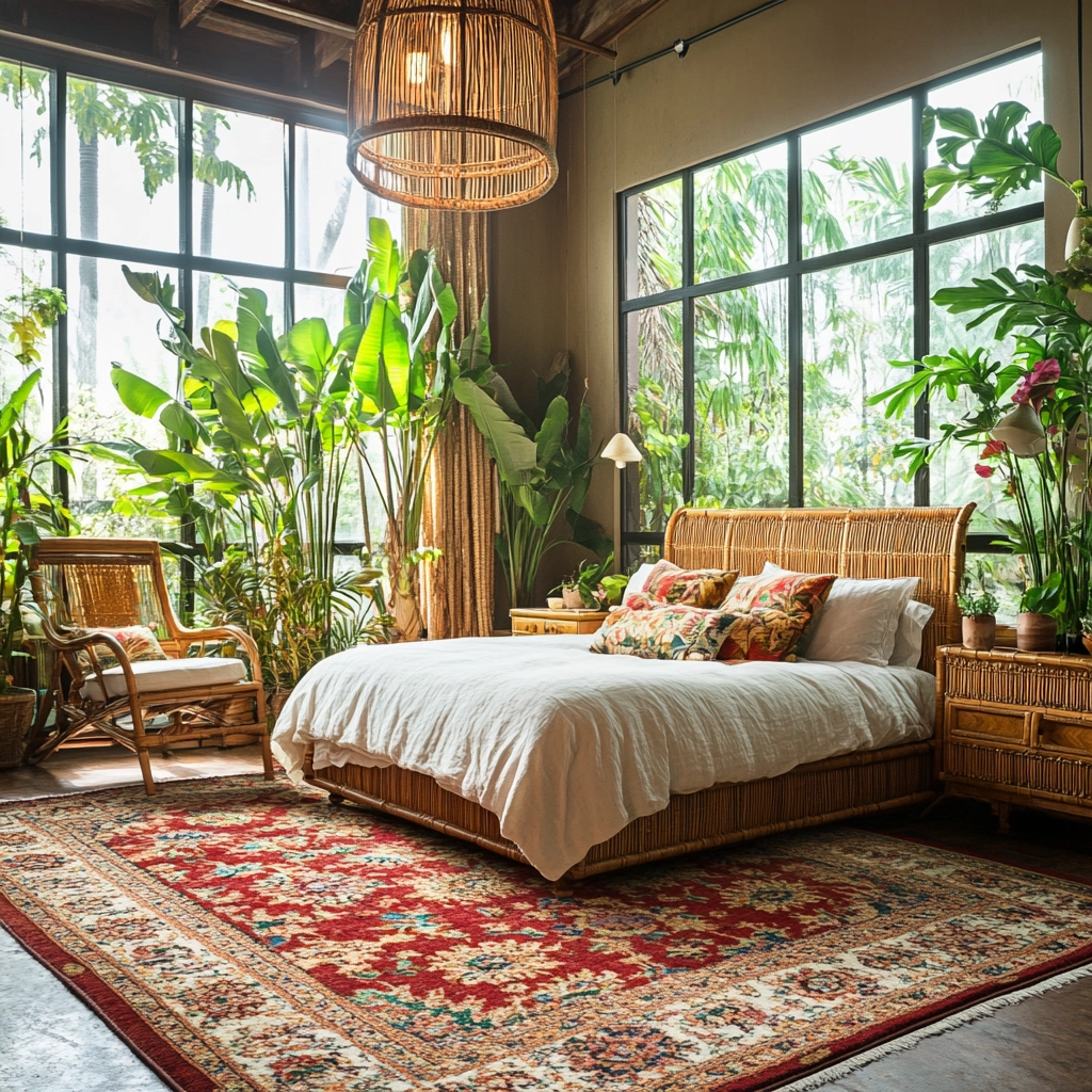 vintage carpet bedroom 78