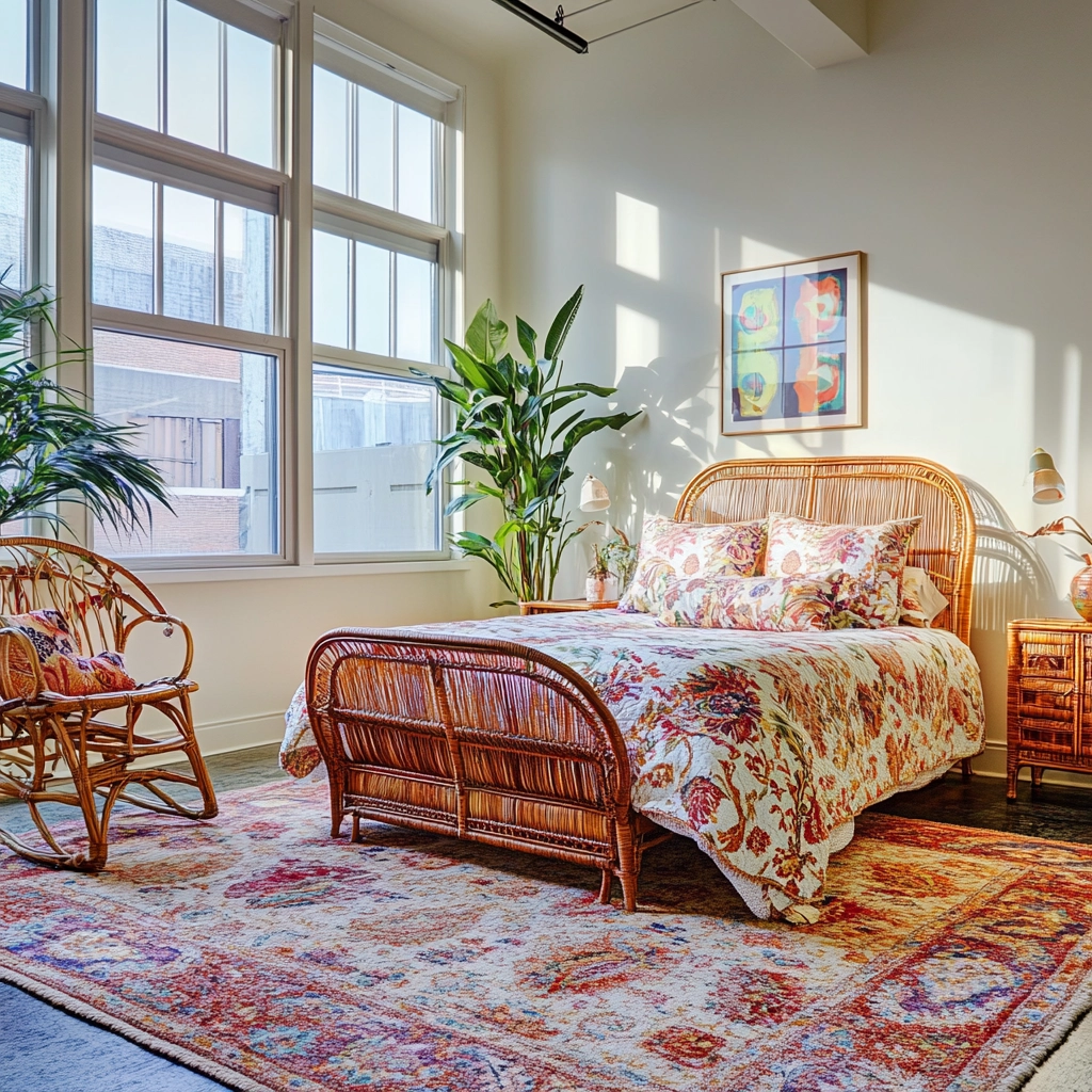 vintage carpet bedroom 79