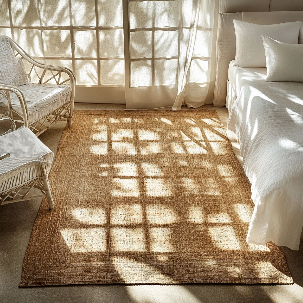 vintage rug bedroom 14
