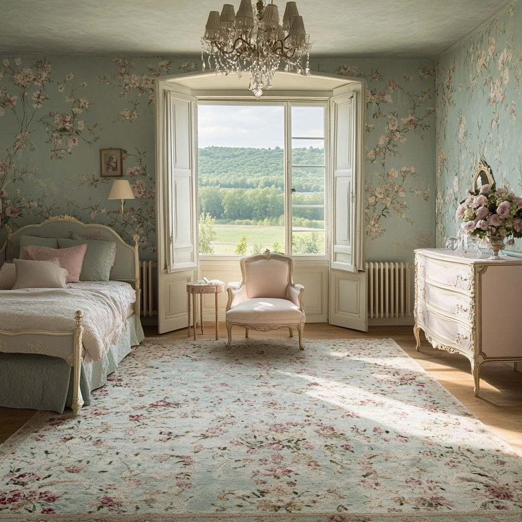 vintage rug bedroom 54